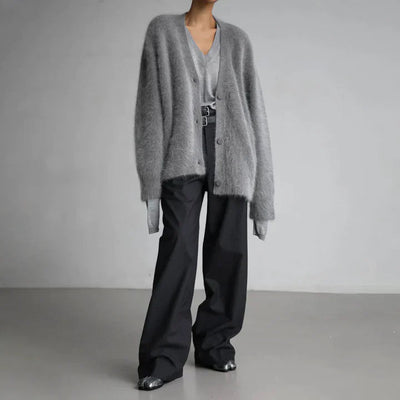 Winter Knit Cardigan Woman