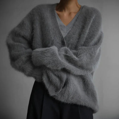 Winter Knit Cardigan Woman
