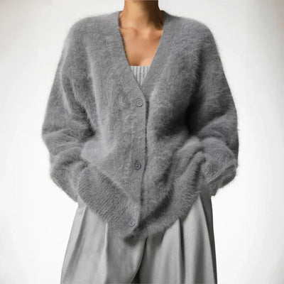 Winter Knit Cardigan Woman