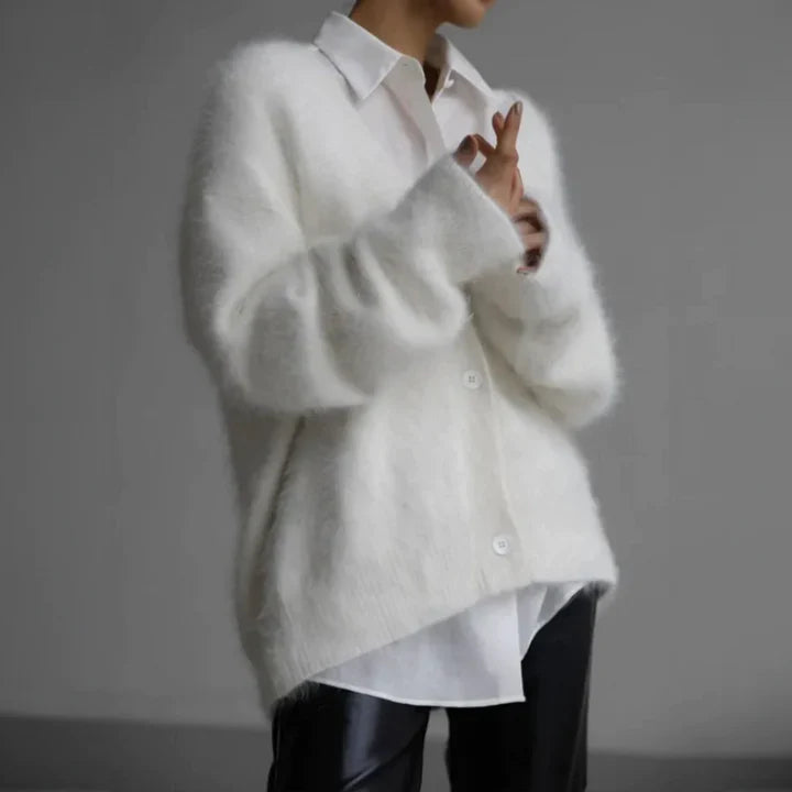 Winter Knit Cardigan Woman