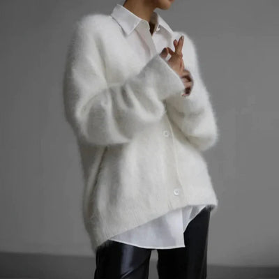 Winter Knit Cardigan Woman