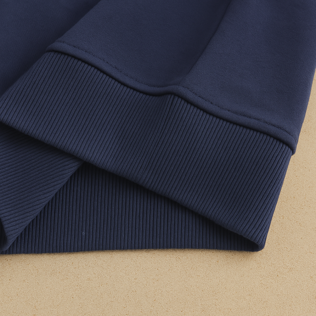 Lincoln - Casual Half-Zip Men's Sweater