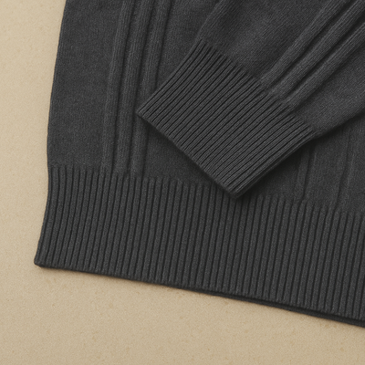 Luxury Cashmere Half-Zip Sweater