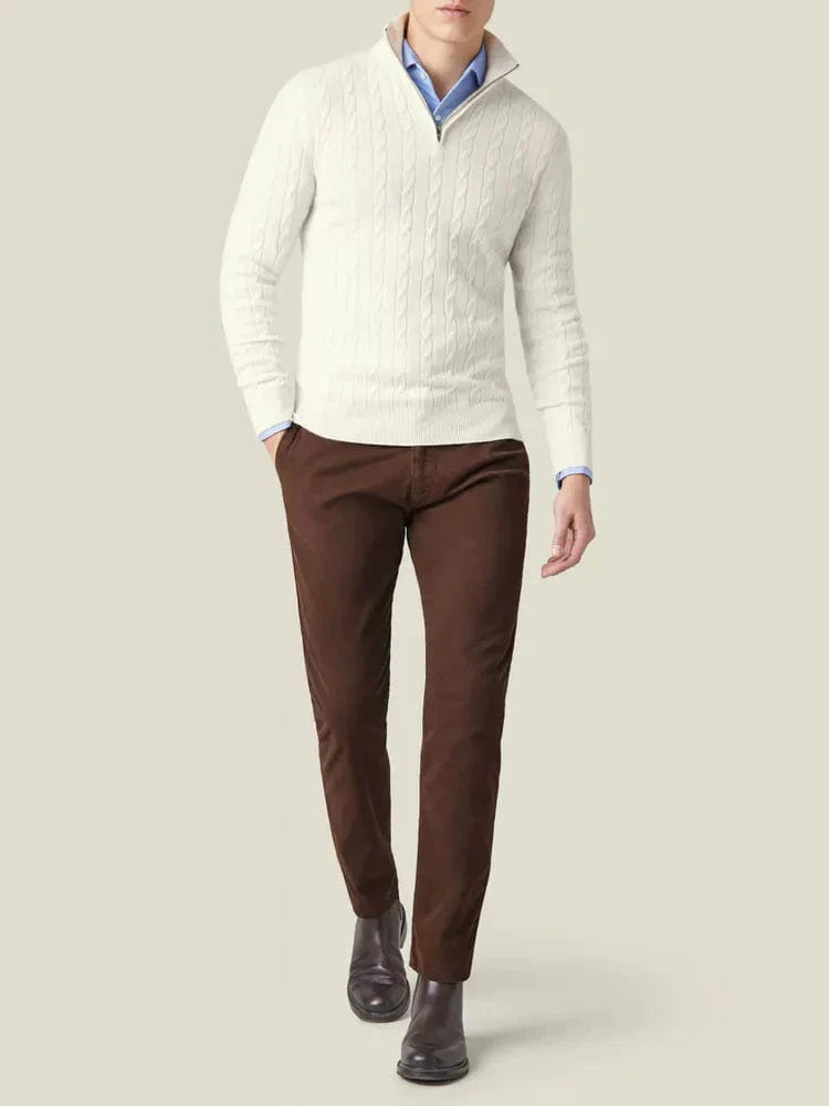 Herbert - Cashmere Zip-Up Sweater