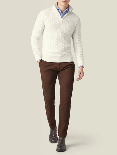 Herbert - Cashmere Zip-Up Sweater