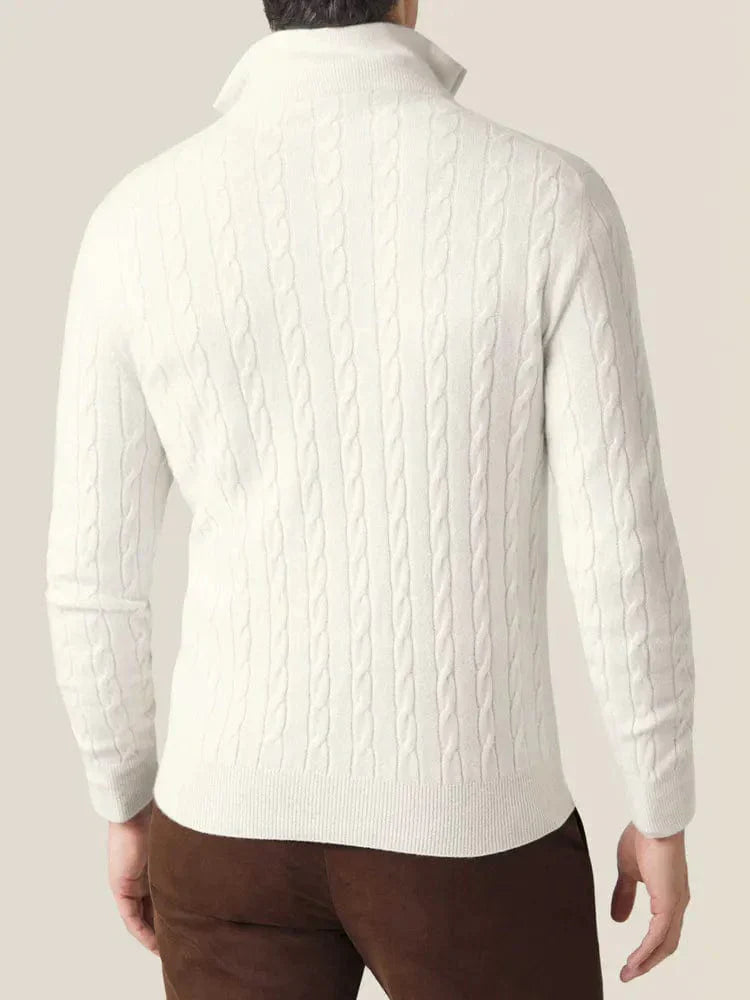 Herbert - Cashmere Zip-Up Sweater