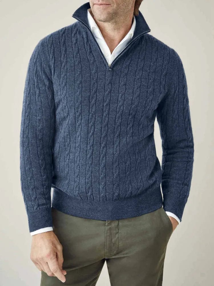 Herbert - Cashmere Zip-Up Sweater