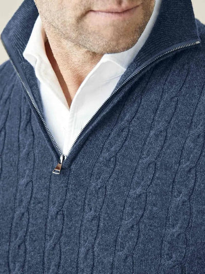 Herbert - Cashmere Zip-Up Sweater