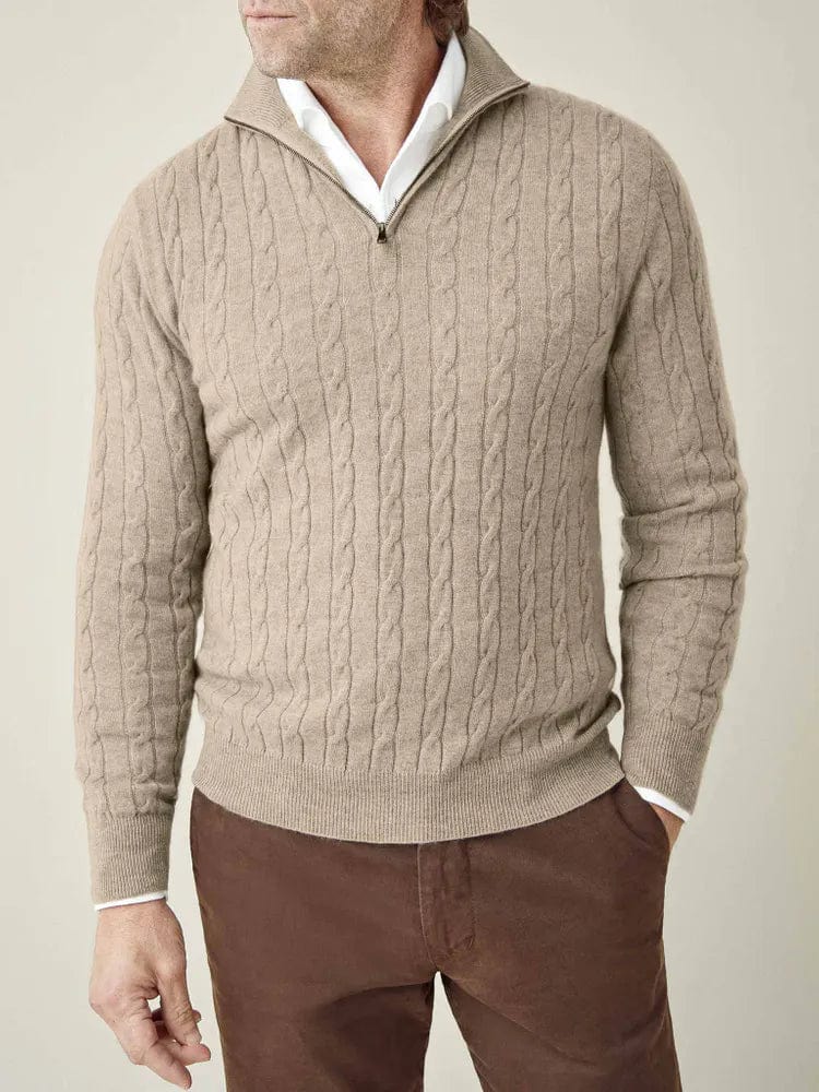 Herbert - Cashmere Zip-Up Sweater