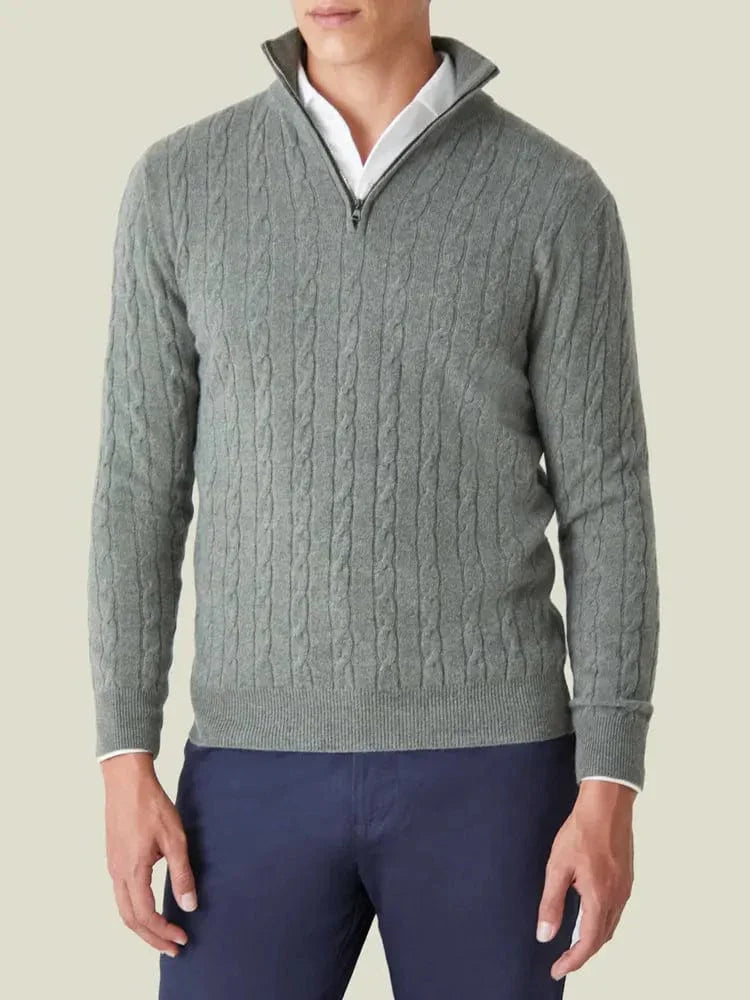 Herbert - Cashmere Zip-Up Sweater