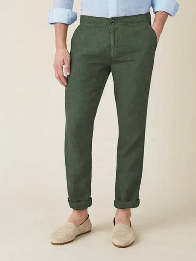 Hugh - Linen Relaxed Fit Pants