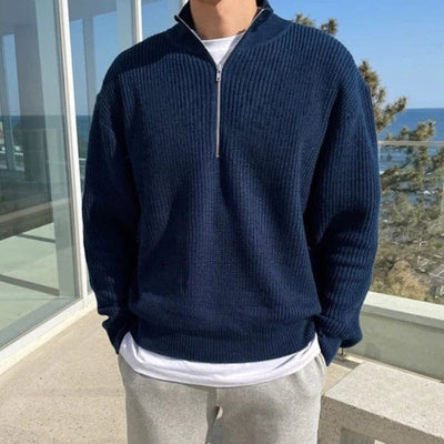 Johnnie - Modern Half-zip Sweater