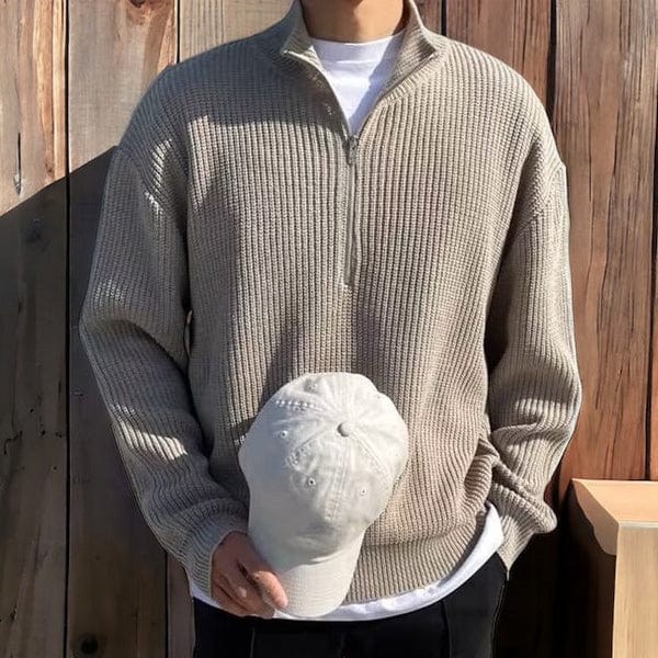 Johnnie - Modern Half-zip Sweater