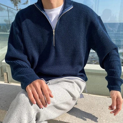 Johnnie - Modern Half-zip Sweater
