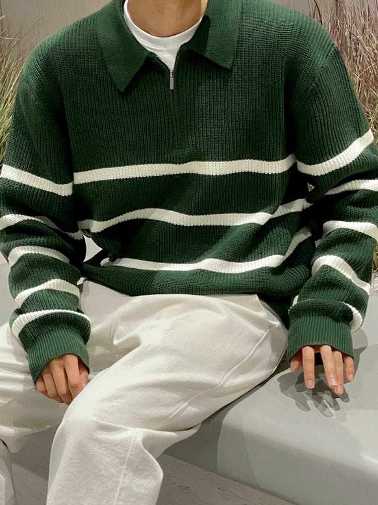 Chad - Half Zip Sweater