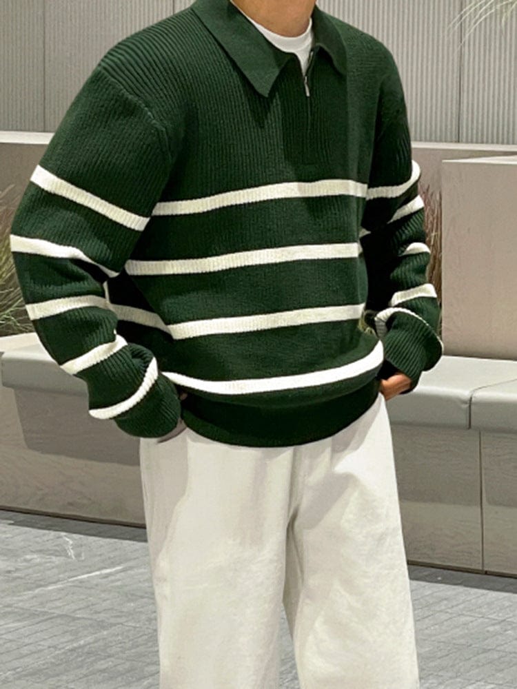 Chad - Half Zip Sweater