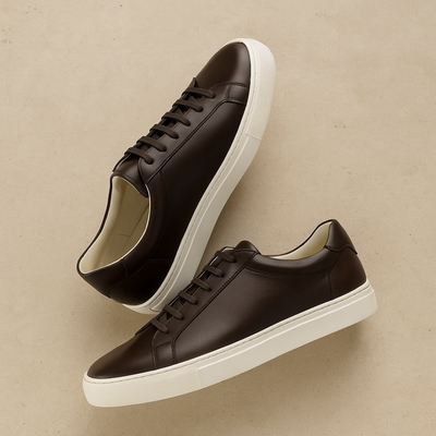 Timeless Leather Low-Top Sneakers