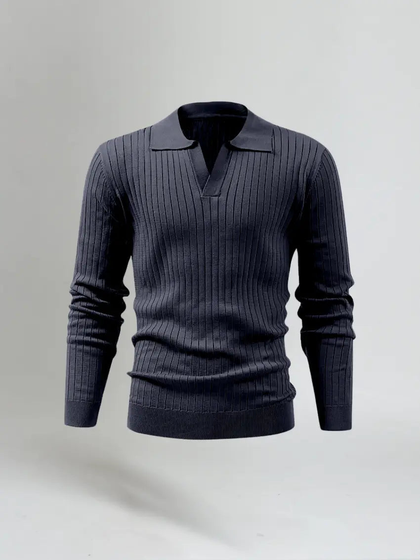 Jeremiah - Cotton Long Sleeve Polo