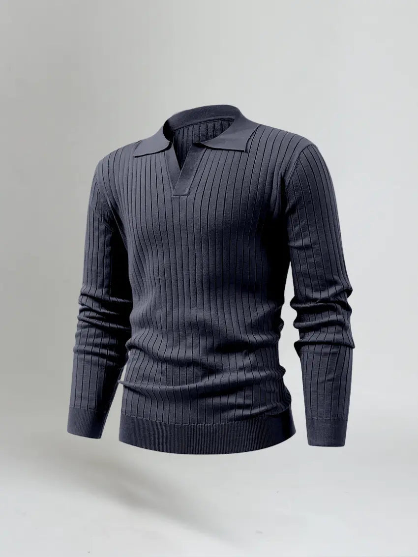 Jeremiah - Cotton Long Sleeve Polo