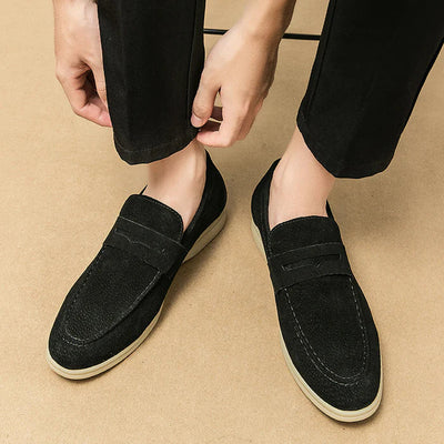Patrick - Vintage Suede Loafers