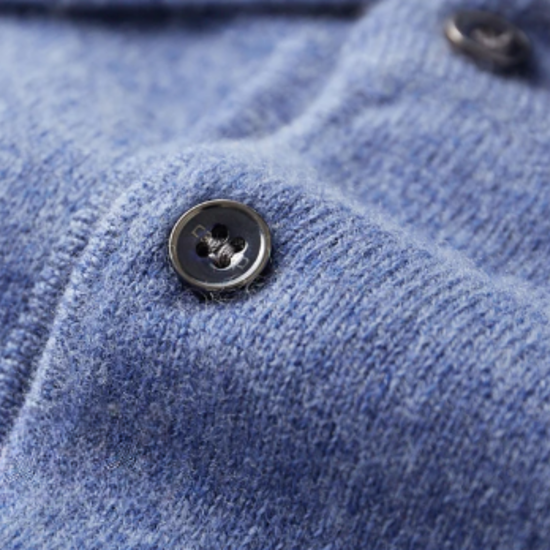 Long-Sleeve Polo Shirt Men