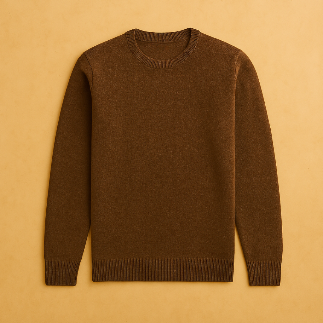 Premium Cashmere Crewneck Sweater