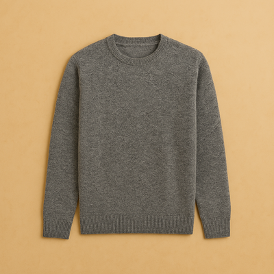 Premium Cashmere Crewneck Sweater