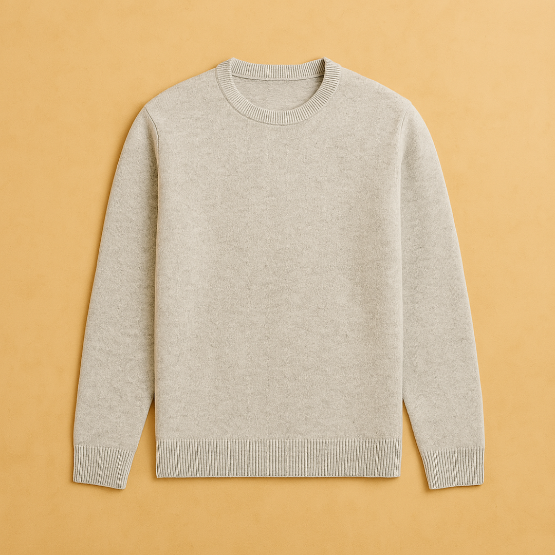 Premium Cashmere Crewneck Sweater
