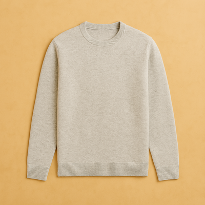 Premium Cashmere Crewneck Sweater