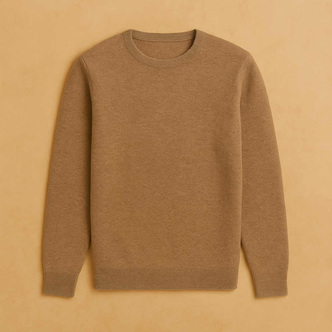Premium Cashmere Crewneck Sweater