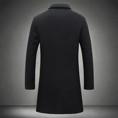 Tailored Classic Overcoat for Men