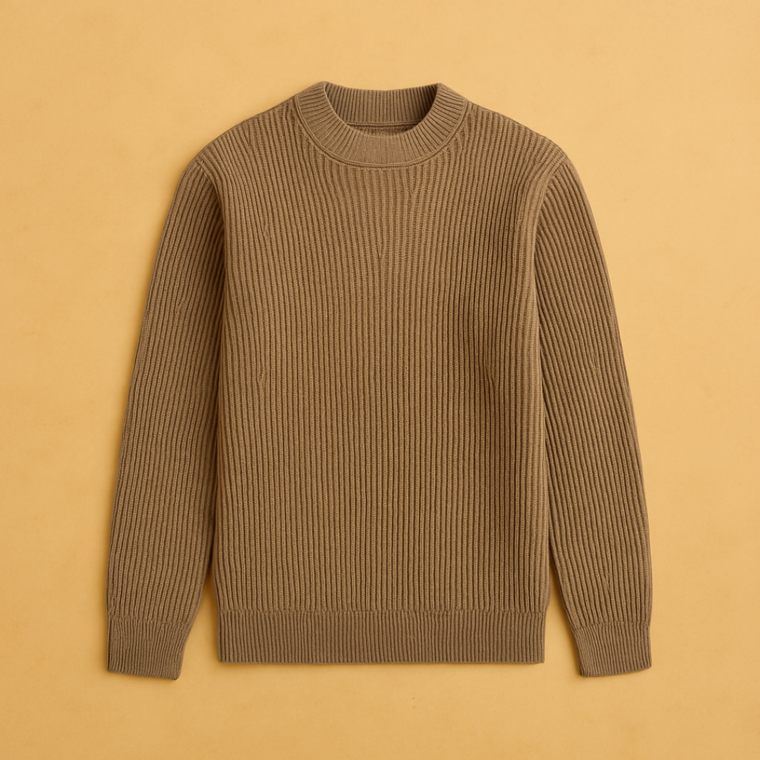 Easton - Ribbed Knit Sweater Men
