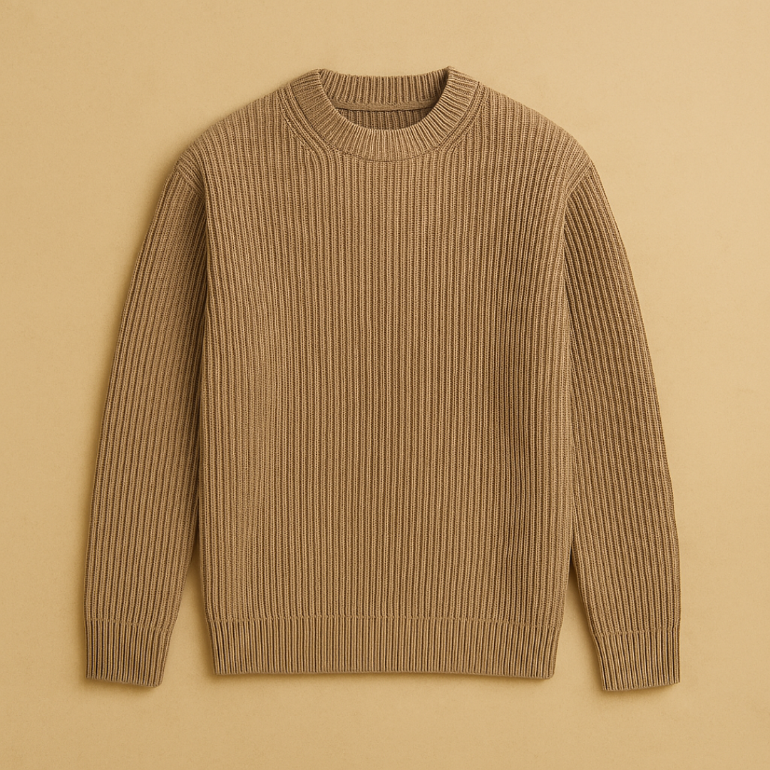 Easton - Ribbed Knit Sweater Men