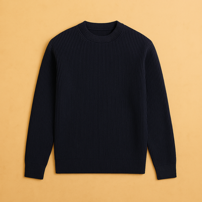 Easton - Ribbed Knit Sweater Men