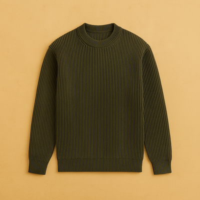 Easton - Ribbed Knit Sweater Men