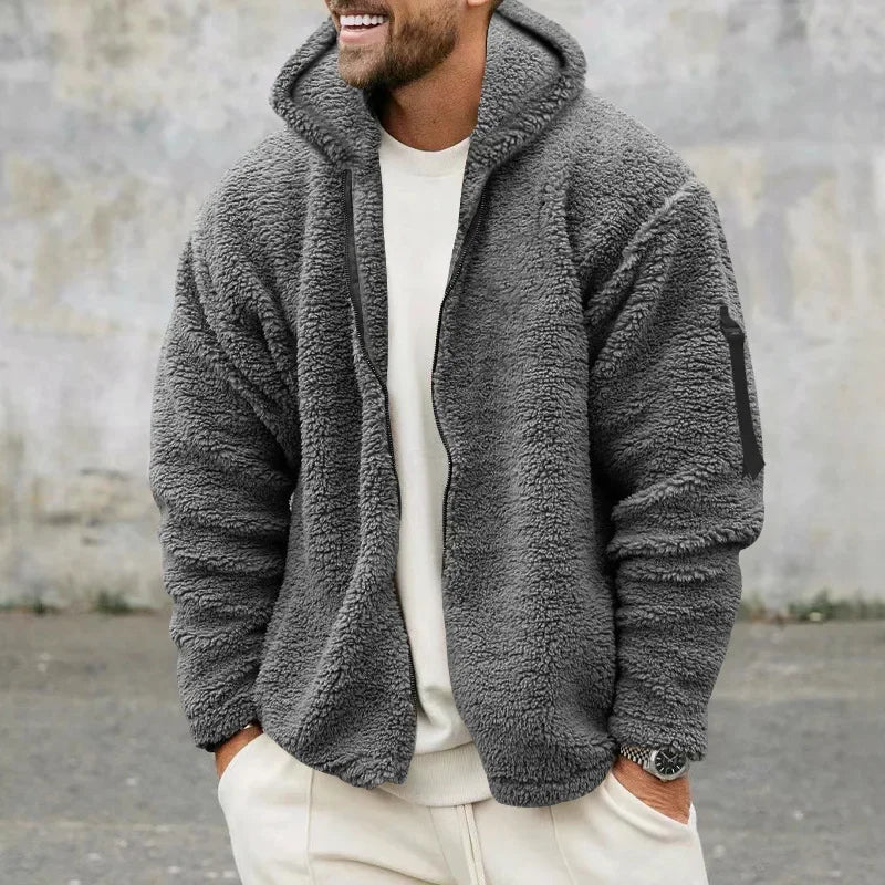 Men’s Vintage Fleece Winter Jacket