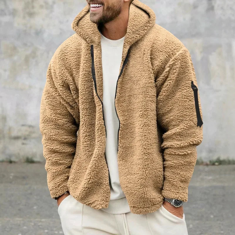 Men’s Vintage Fleece Winter Jacket