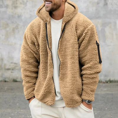 Men’s Vintage Fleece Winter Jacket