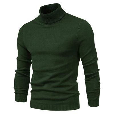 Men’s Slim Fit Roll Neck Jumper