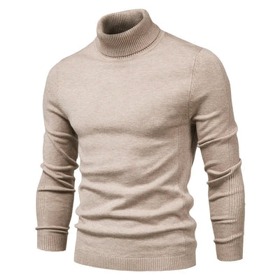 Men’s Slim Fit Roll Neck Jumper