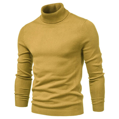 Men’s Slim Fit Roll Neck Jumper