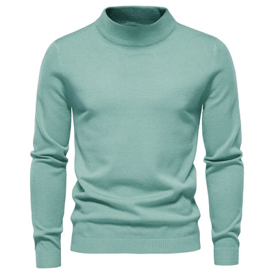 Men’s Slim Fit Roll Neck Jumper