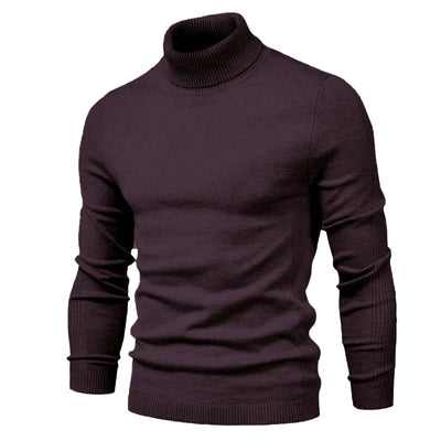 Men’s Slim Fit Roll Neck Jumper