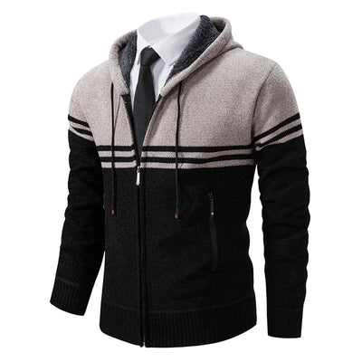 Textured Full-zip Jumper Men