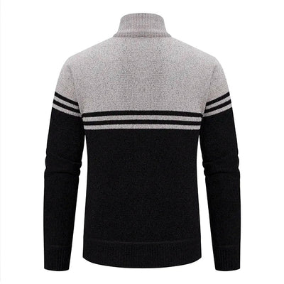 Textured Full-zip Jumper Men