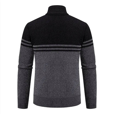 Textured Full-zip Jumper Men