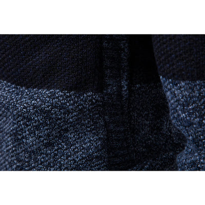 Men’s Striped Slim-Fit Knitwear Jumper