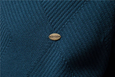 Men’s Stand Collar Knitwear Jumper