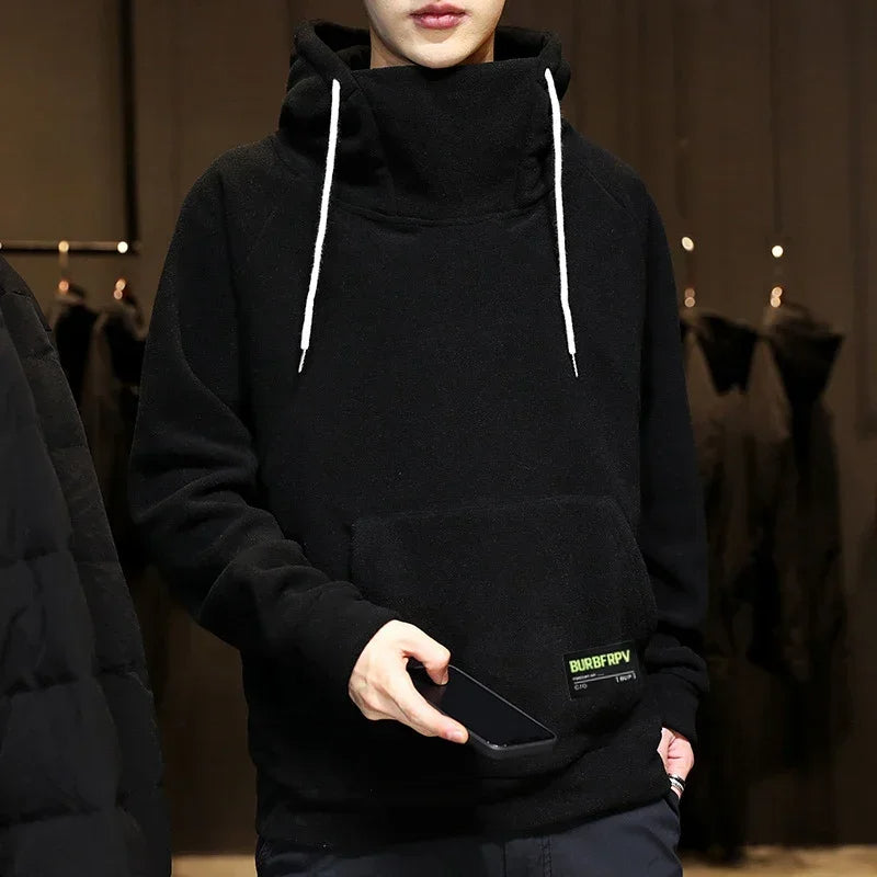 Men’s Oversized Streetwear Winter Hoodie