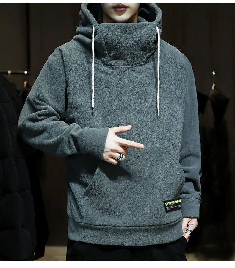 Men’s Oversized Streetwear Winter Hoodie